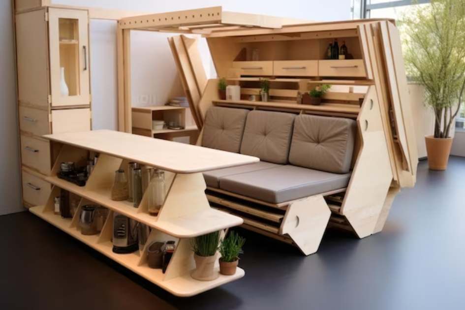 Folding Tiny House Furniture